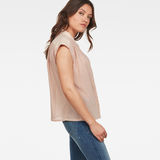 G-Star RAW® Parge Blouse Pink model side
