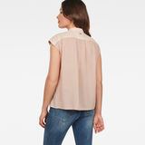 G-Star RAW® Parge Blouse Pink model back