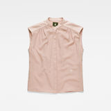 G-Star RAW® Parge Blouse Pink flat front