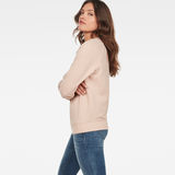 G-Star RAW® Xzula Art Sweater Pink model side