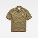 G-Star RAW® XPO Straight Service Shirt Green flat front