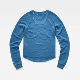 G-Star RAW® Graphic 11 Xzula Sweat Medium blue flat back