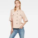 G-Star RAW® Beryl Shirt Pink model front