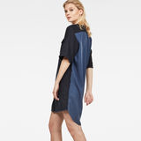 G-Star RAW® Beryl Shirt Dress Dark blue model side