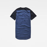 G-Star RAW® Beryl Shirt Dress Dark blue flat back