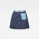 G-Star RAW® Faeroes Zip Skirt Medium blue