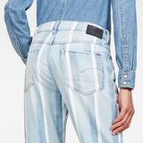 G-Star RAW® 3301 Mid Boyfriend Jeans Light blue front flat