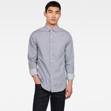 G-Star RAW® Core Super Slim Shirt Dark blue model front