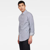 G-Star RAW® Core Super Slim Shirt Dark blue model side