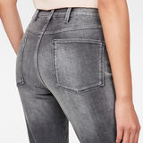 G-Star RAW® 5622 Knee Zip High Skinny Jeans Black packshot