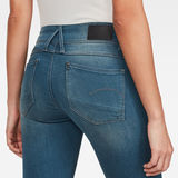 G-Star RAW® Lynn Mid Skinny Jeans Green model back zoom