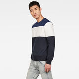G-Star RAW® Libe Core Sweater Dark blue model side