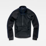 G-Star RAW® Zip Sweat Black flat front