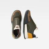 G-Star RAW® Rackam Rovic Sneakers Grün both shoes