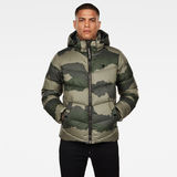 G-Star RAW® Chaqueta Whistler Down Puffer Verde model front