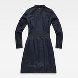 G-Star RAW® Syenite Fit & Flare Dress Dark blue packshot