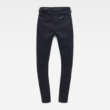 G-Star RAW® Ashtix Super Skinny Ankle Jeans Dark blue flat front