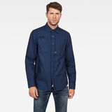 G-Star RAW® Utility HA Straight Shirt Dark blue model front