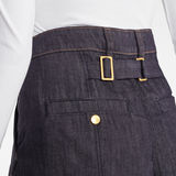 G-Star RAW® GSRR Lanc Riding Coulotte Dark blue model back zoom