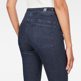 G-Star RAW® High Waist Super Skinny Jeans Dark blue model back