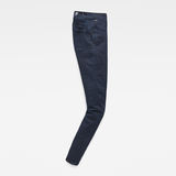 G-Star RAW® High Waist Super Skinny Jeans Dark blue flat back
