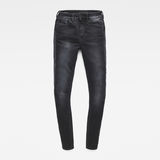 G-Star RAW® Ashtix High Super Skinny Jeans Black flat front