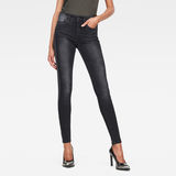 G-Star RAW® Ashtix High Super Skinny Jeans Black model front
