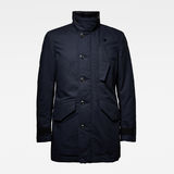 G-Star RAW® Scutar Utility Padded Trench Coat Dark blue flat front