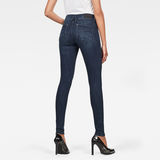 G-Star RAW® Jeans Lynn Mid Super Skinny Azul oscuro model side