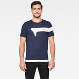 G-Star RAW® Graphic 13 Slim T-Shirt Dark blue