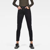 G-Star RAW® Joci 3D Mid Slim Jeans Black model front