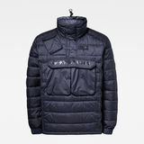 G-Star RAW® Atoll quilted anorak Dark blue flat front