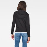 G-Star RAW® Nostelle Cropped Sweater Black model back