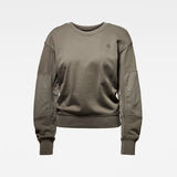 G-Star RAW® Earth Beetle Sweater Grey flat front