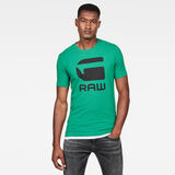 G-Star RAW® Slim G Logo T-Shirt Vert