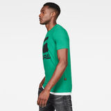 G-Star RAW® Slim G Logo T-Shirt Vert