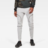 G-Star RAW® Air Defence Zip 3D Slim Sweatpants Grey model front