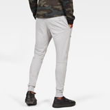 G-Star RAW® Air Defence Zip 3D Slim Sweatpants Grey model back