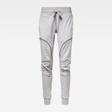 G-Star RAW® Air Defence Zip 3D Slim Sweatpants Grey flat front