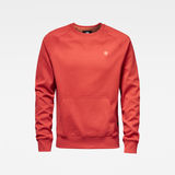 G-Star RAW® 2-Tone Sweater Red flat front