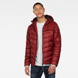 G-Star RAW® Chaqueta Attacc Quilted Rojo model front