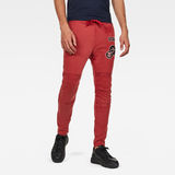 G-Star RAW® CNY Motac-X Super Slim Sweatpants Red model front