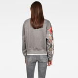 G-Star RAW® Graphic 2 Loose Sweater Grey model back