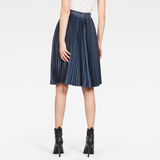 G-Star RAW® 30 Years Plisse Skirt Medium blue model side