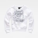 G-Star RAW® Sweater White model front