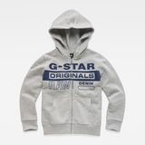 G-Star RAW® Hooded Cardigan Grey