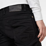 G-Star RAW® 5650 3D Relaxed Tapered Jeans Black model back zoom