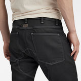 G-Star RAW® 5620 3D Zip Knee Skinny Jeans Dark blue front flat