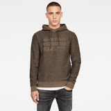 G-Star RAW® Premium Core Knitted Sweater Grey model front