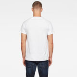 G-Star RAW® T-shirt Fast Raglan GR Blanc